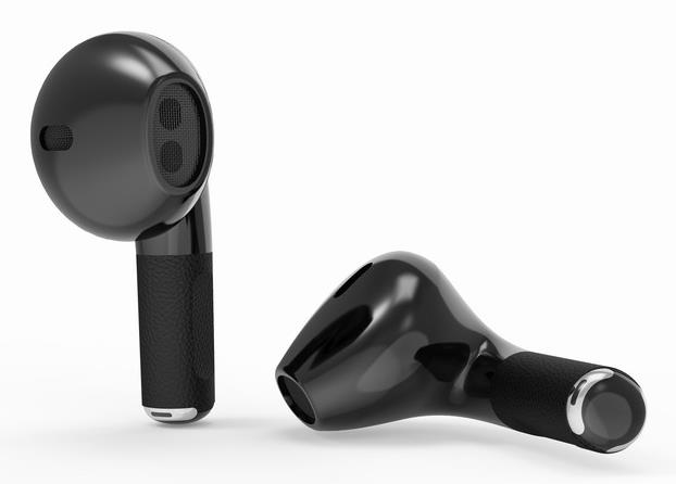 HEADSET BLUETOOTH/BLACK/GREY TWS-02-BK GEMBIRD - Image 3