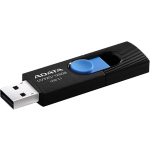 MEMORY DRIVE FLASH USB3 128GB/BLACK AUV320-128G-RBKBL ADATA