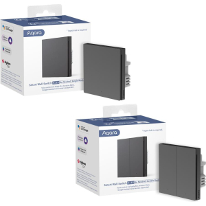 SMART HOME WIRED SWITCH SINGLE/WS-EUK01 GREY AQARA