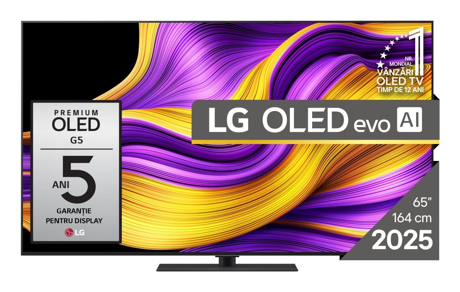 TV Set LG 65" OLED/4K/Smart 3840x2160 webOS Black OLED65G53LS - Image 6