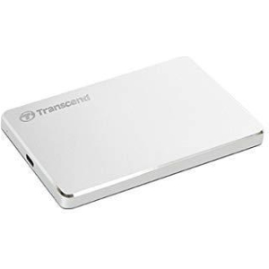 External HDD TRANSCEND StoreJet 2TB USB 3.1 Colour Silver TS2TSJ25C3S