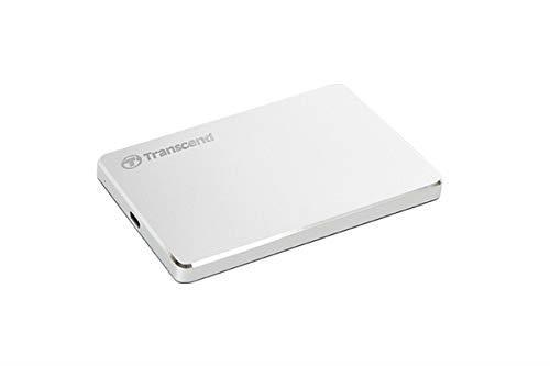 External HDD TRANSCEND StoreJet 2TB USB 3.1 Colour Silver TS2TSJ25C3S