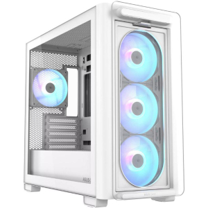 Case ASUS A23 PLUS MidiTower Case product features Transparent panel MicroATX MiniITX Colour White A23PLUSTG/ARGBWHITE