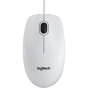 MOUSE USB OPTICAL B100/WHITE OEM 910-003360 LOGITECH