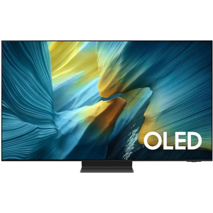 TV Set SAMSUNG 55" OLED/4K/Smart 3840x2160 Wireless LAN Bluetooth Tizen Black QE55S95FATXXH