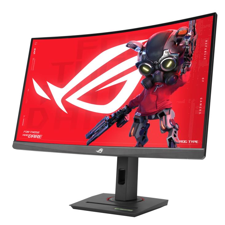 LCD Monitor ASUS ROG Strix XG27WCS 27" Gaming/Curved Panel VA 2560x1440 16:9 180Hz 1 ms Swivel Pivot Height adjustable Tilt 90LM09P1-B01370 - Image 2