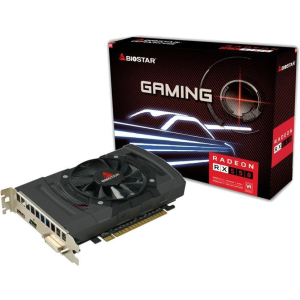 Graphics Card BIOSTAR AMD Radeon RX 550 4 GB GDDR5 128 bit PCIE 3.0 16x GPU 1100 MHz Single Slot Fansink 1xDVI-D 1xHDMI 1xDisplayPort VA5505RF41