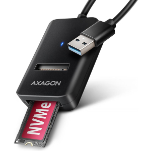 SSD ACC ADAPTER USB3.2/M.2/10GBPS 0.1M ADM2-AM AXAGON