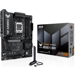 Mainboard ASUS AMD B650 ATX Memory DDR5 Memory slots 4 1xPCI-Express 4.0 1x 1xPCI-Express 4.0 16x 1xPCI-Express 5.0 16x 3xM.2 1xHDMI 1xDisplayPort 3xUSB 2.0 3xUSB 3.2 2xUSB-C 3xAudio port TUFGAMINGB650E-EWIFI