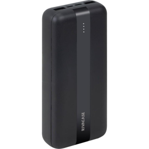POWER BANK USB 20000MAH/VA2081 BLACK RIVACASE