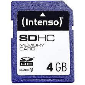 MEMORY SDHC 4GB C10/3411450 INTENSO