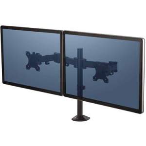 MONITOR ACC ARM DUAL REFLEX/BLACK 8502601 FELLOWES