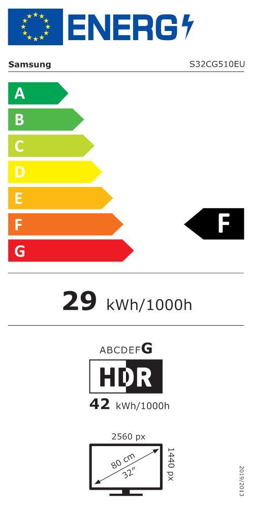 LCD Monitor SAMSUNG Odyssey G5 G51C 32" Gaming 2560x1440 16:9 165Hz 1 ms Swivel Pivot Height adjustable Tilt Colour Black LS32CG510EUXEN - Image 2