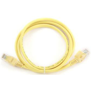 PATCH CABLE CAT5E UTP 1M/YELLOW PP12-1M/Y GEMBIRD