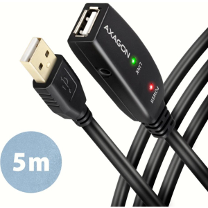 CABLE USB2.0 A-M/A-F ACTIVE/5M ADR-205 AXAGON
