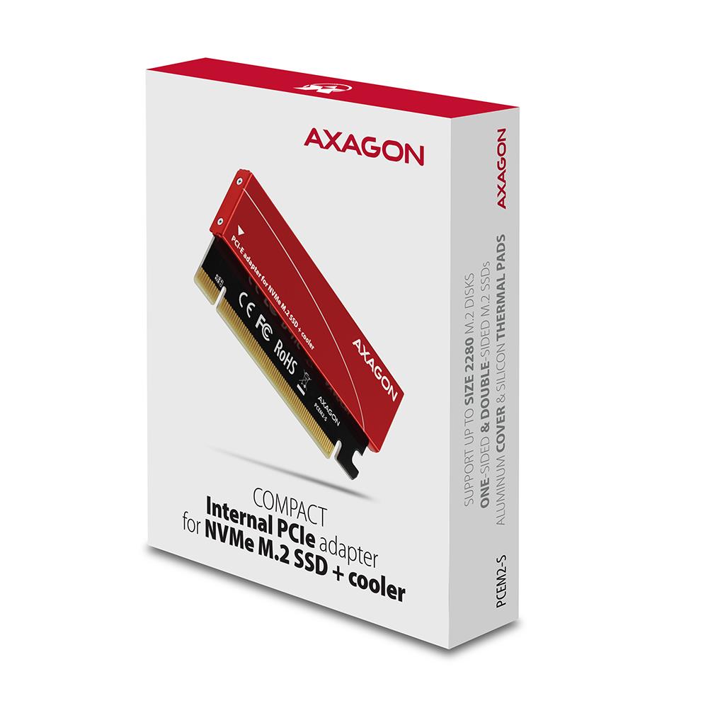 SSD ACC ADAPTER M.2/NVME/PCEM2-S AXAGON - Image 3