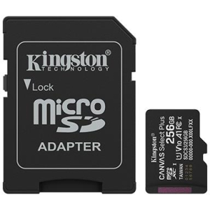 MEMORY MICRO SDXC 256GB UHS-I/W/ADAPTER SDCS3/256GB KINGSTON