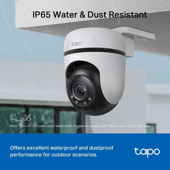 WRL CAMERA 1080P PAN/TILT/TAPO C510W TP-LINK - Image 4