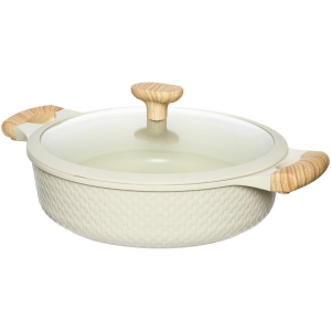 SHALLOW POT D28CM 4.1L/BEIGE 93806 RESTO