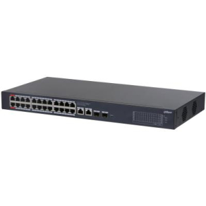 Switch DAHUA CS4228-24GT-240 Desktop/pedestal Rack 2xSFP 26xRJ45 240 Watts CS4228-24GT-240