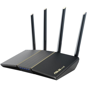 Wireless Router ASUS Wireless Router Mesh Wi-Fi 5 Wi-Fi 6 IEEE 802.11a/b/g IEEE 802.11n 1 WAN 4x10/100/1000M Number of antennas 4 RT-AX57