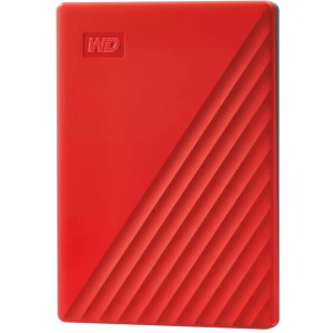 External HDD WESTERN DIGITAL My Passport 2TB USB 2.0 USB 3.0 USB 3.2 Colour Red WDBYVG0020BRD-WESN