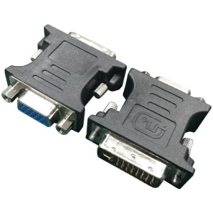 I/O ADAPTER DVI TO VGA/A-DVI-VGA-BK GEMBIRD
