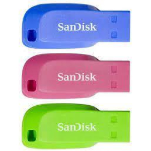 MEMORY DRIVE FLASH USB2 16GB/3PCS SDCZ50C-016G-B46T SANDISK