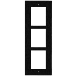 ENTRY PANEL 3MOD. FLUSH FRAME/BLACK/ IP VERSO 9155013B 2N