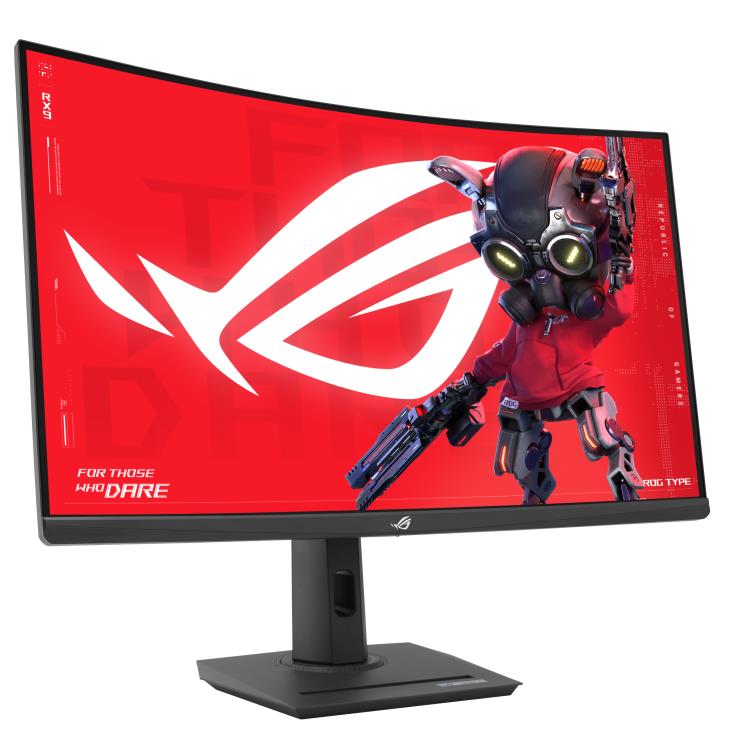 LCD Monitor ASUS ROG Strix XG32WCMS 31.5" Gaming/Curved Panel VA 2560x1440 16:9 280Hz 1 ms Swivel Pivot Height adjustable Tilt 90LM09X0-B01970 - Image 3
