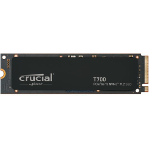 SSD CRUCIAL T700 2TB M.2 PCIe Gen5 NVMe TLC Write speed 11800 MBytes/sec Read speed 12400 MBytes/sec TBW 1200 TB CT2000T700SSD3