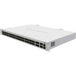 Switch MIKROTIK Type L3 48x10Base-T / 100Base-TX / 1000Base-T 4xSFP+ 2xQSFP+ CRS354-48G-4S+2Q+RM