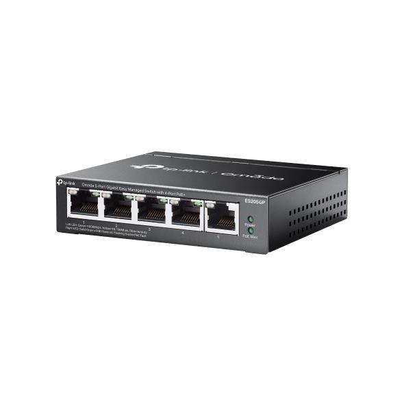 Switch TP-LINK Desktop/pedestal 5x10Base-T / 100Base-TX / 1000Base-T PoE ports 4 ES205GP - Image 3