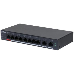 Switch DAHUA CS4010-8GT-110 Type L2 Desktop/pedestal 8x10Base-T / 100Base-TX / 1000Base-T PoE ports 8 DH-CS4010-8GT-110
