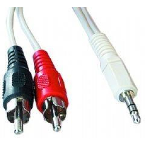 CABLE AUDIO 3.5MM TO 2RCA 2.5M/CCA-458-2.5M GEMBIRD