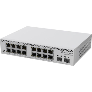 Switch MIKROTIK 16x10Base-T / 100Base-TX / 1000Base-T CSS318-16G-2S+IN