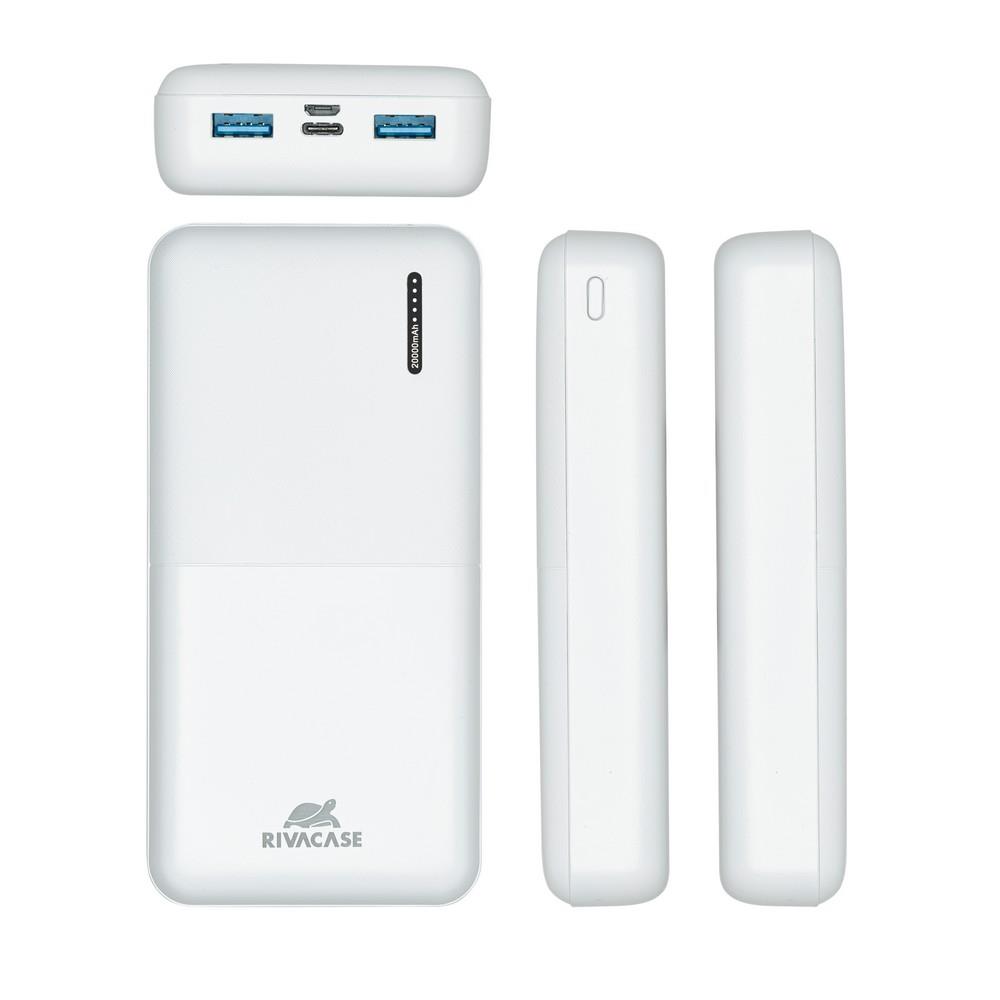 POWER BANK USB 20000MAH/VA2572 WHITE RIVACASE - Image 3
