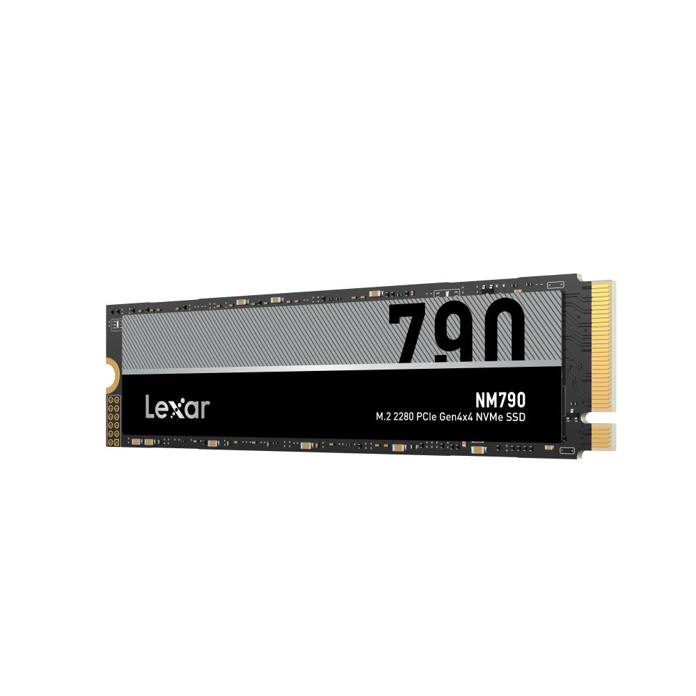 SSD LEXAR NM790 1TB M.2 PCIe Gen4 NVMe Write speed 6500 MBytes/sec Read speed 7400 MBytes/sec 2.45mm TBW 1000 TB MTBF 1500000 hours LNM790X001T-RNNNG - Image 2