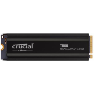SSD CRUCIAL T500 4TB M.2 PCIe Gen4 NVMe 3D NAND Write speed 6900 MBytes/sec Read speed 7000 MBytes/sec TBW 2400 TB CT4000T500SSD5