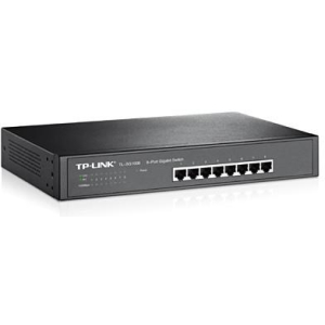 Switch TP-LINK Rack 8x10Base-T / 100Base-TX / 1000Base-T TL-SG1008