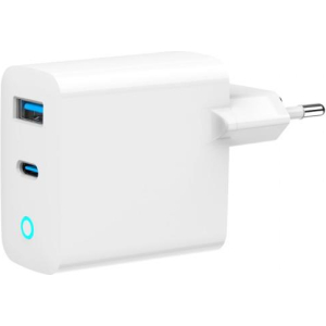 CHARGER USB 45W 2PORT GAN/TA-UC-PDQC45L-W-01 GEMBIRD