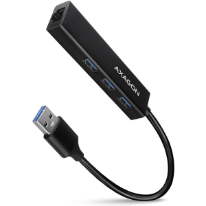 I/O HUB USB3.2 3PORT GLAN/0.2M HMA-GL3A AXAGON