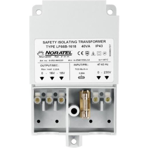 TRANSFORMER 230V/18V DC 40VA/TR40VA SATEL