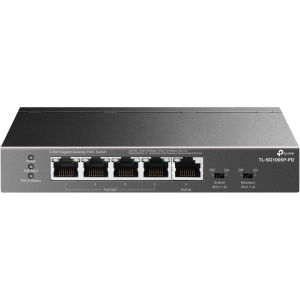 Switch TP-LINK TL-SG1005P-PD Desktop/pedestal 5x10Base-T / 100Base-TX / 1000Base-T PoE+ ports 5 TL-SG1005P-PD