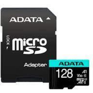 MEMORY MICRO SDXC 128GB W/AD./AUSDX128GUI3V30SA2-RA1 ADATA