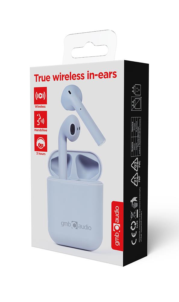 HEADSET BLUETOOTH SEATTLE/GREY TWS-SEA-GW GEMBIRD - Image 6