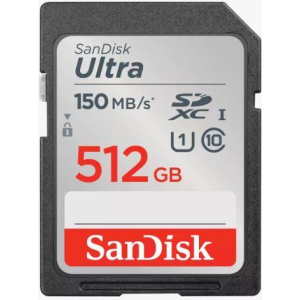 MEMORY SDXC 512GB UHS-I/SDSDUNC-512G-GN6IN SANDISK