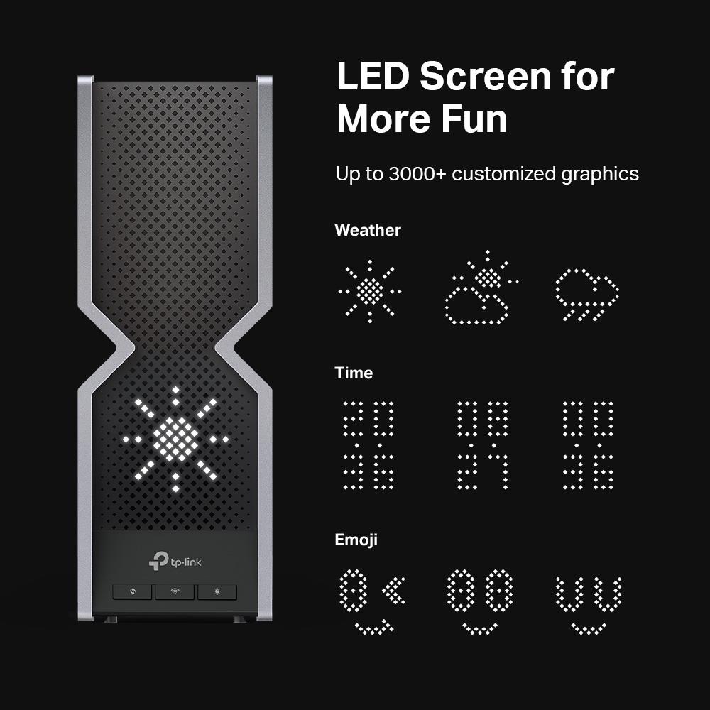 Wireless Router TP-LINK Wireless Router 19000 Mbps Mesh Wi-Fi 7 USB 3.0 4x2.5GbE 2x10GbE LAN WAN ports 2 Number of antennas 8 ARCHERBE800 - Image 3