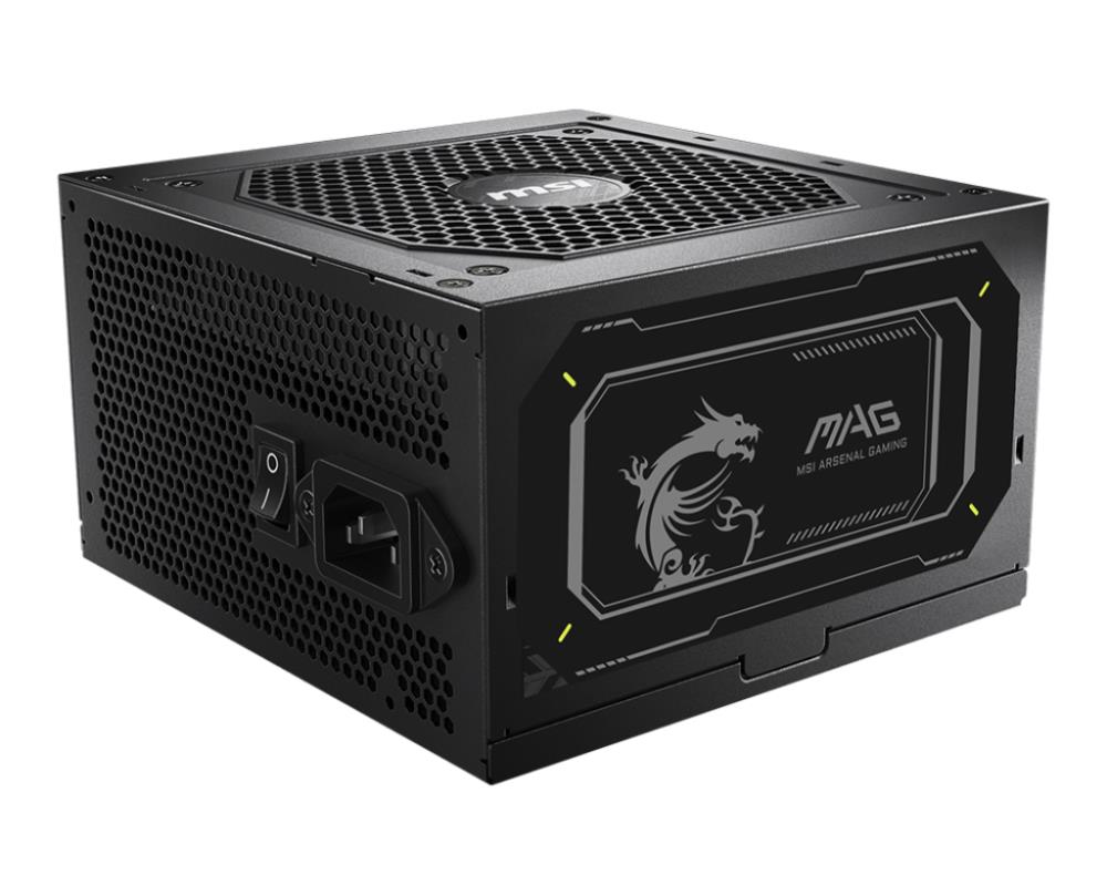 Power Supply MSI MAG A750GL PCIE5 II 750 Watts Efficiency 80 PLUS GOLD PFC Active MAGA750GLPCIE5II - Image 3