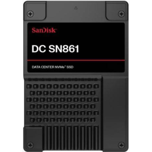 SSD SANDISK DC SN861 1.92TB U.2 PCIe Gen5 NVMe Write speed 3600 MBytes/sec Read speed 13700 MBytes/sec 15mm SDS6BA119PSP9X30TS2525